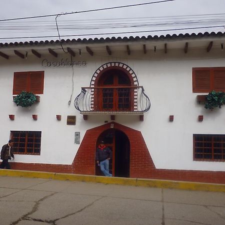 Hospedaje Casa Blanca ワラス エクステリア 写真