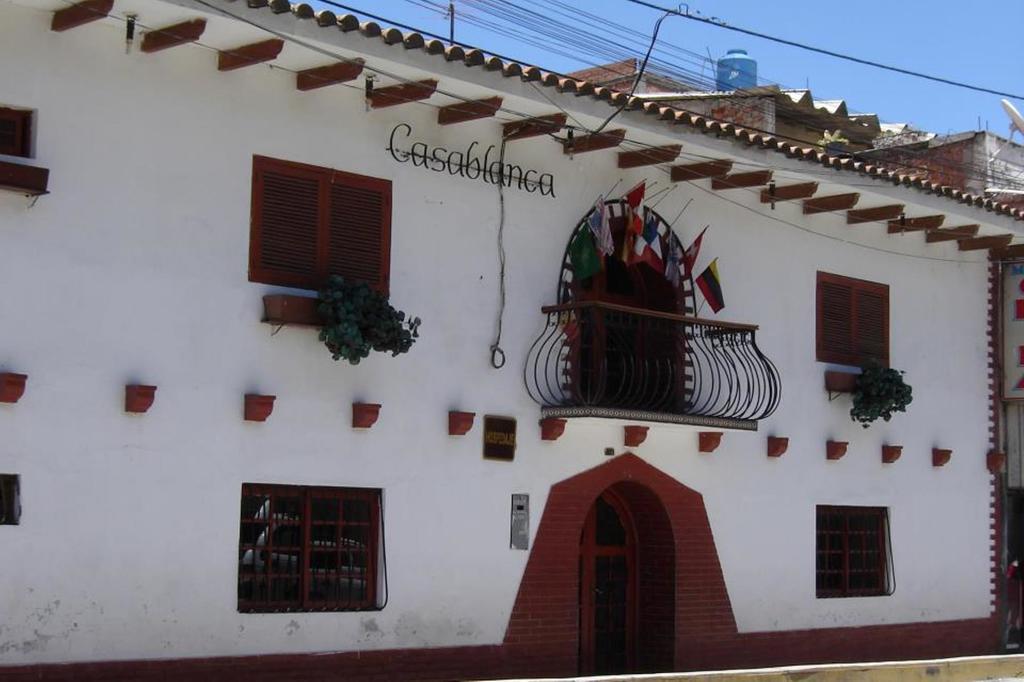 Hospedaje Casa Blanca ワラス エクステリア 写真