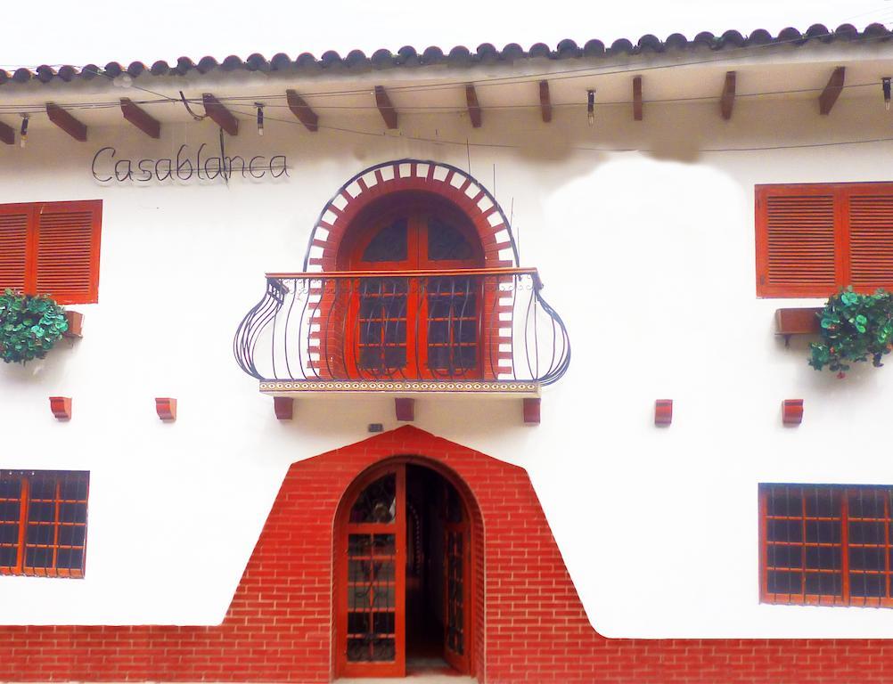Hospedaje Casa Blanca ワラス エクステリア 写真